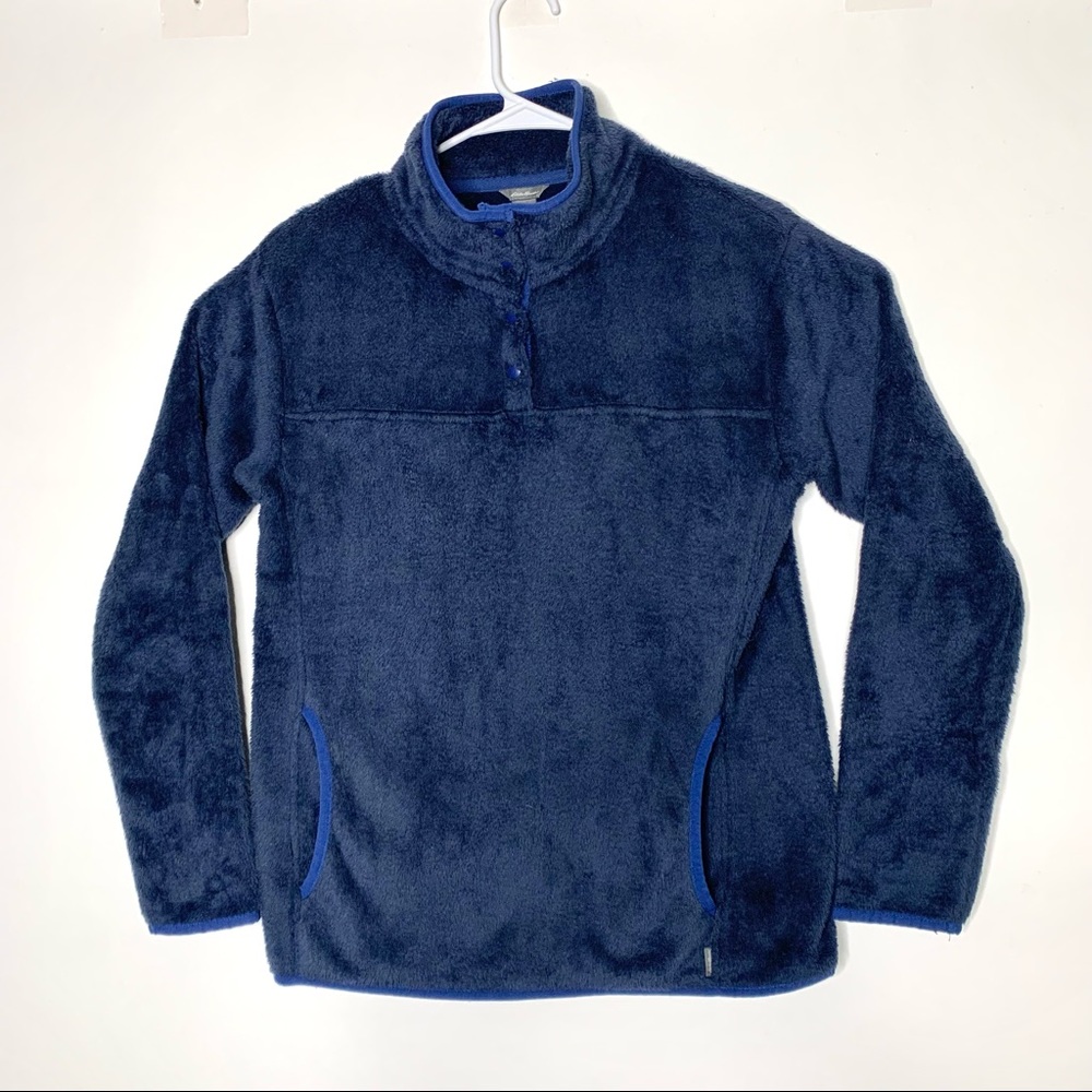 Eddie Bauer Sz M Women’s Fleece Pullover Sweater